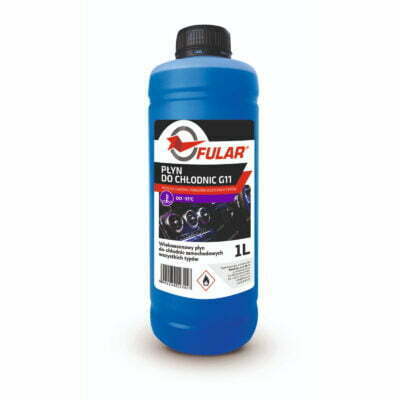 Fular - wielosezonowy płyn do chłodnic G11 niebieski - do chłodnic samochodowych wszystkich typów - 1 litr