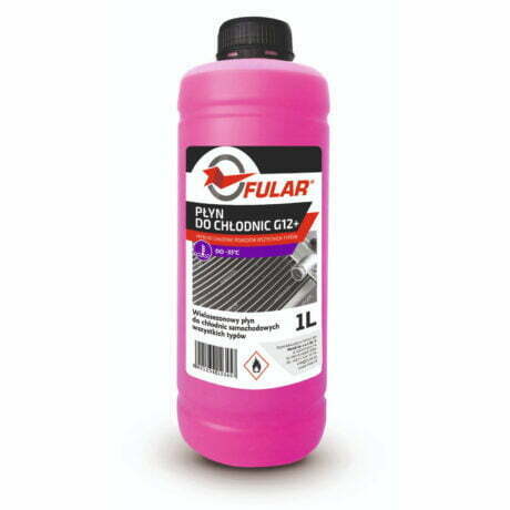 Fular - wielosezonowy płyn do chłodnic G12+ do chłodnic samochodowych wszystkich typów - 1 litr